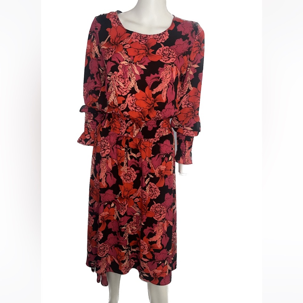 Womens midi floral dress size small